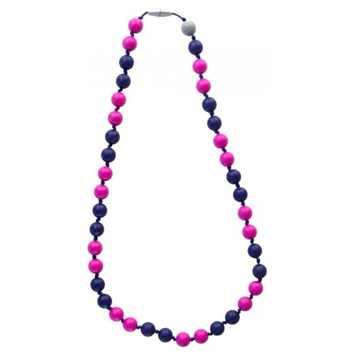 Слингобусы Itzy Ritzy Teething happens round bead necklace, Prepster Chic