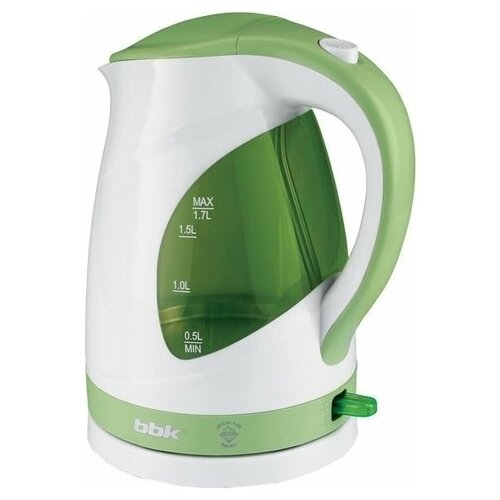 фото Чайник bbk ek1700p white/green