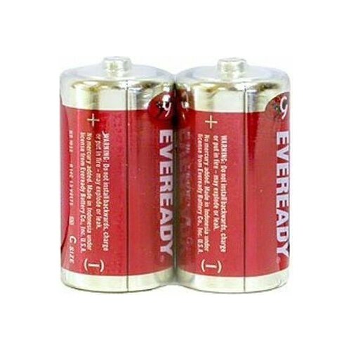 Батарейка солевая Eveready R14 C (2 штуки)