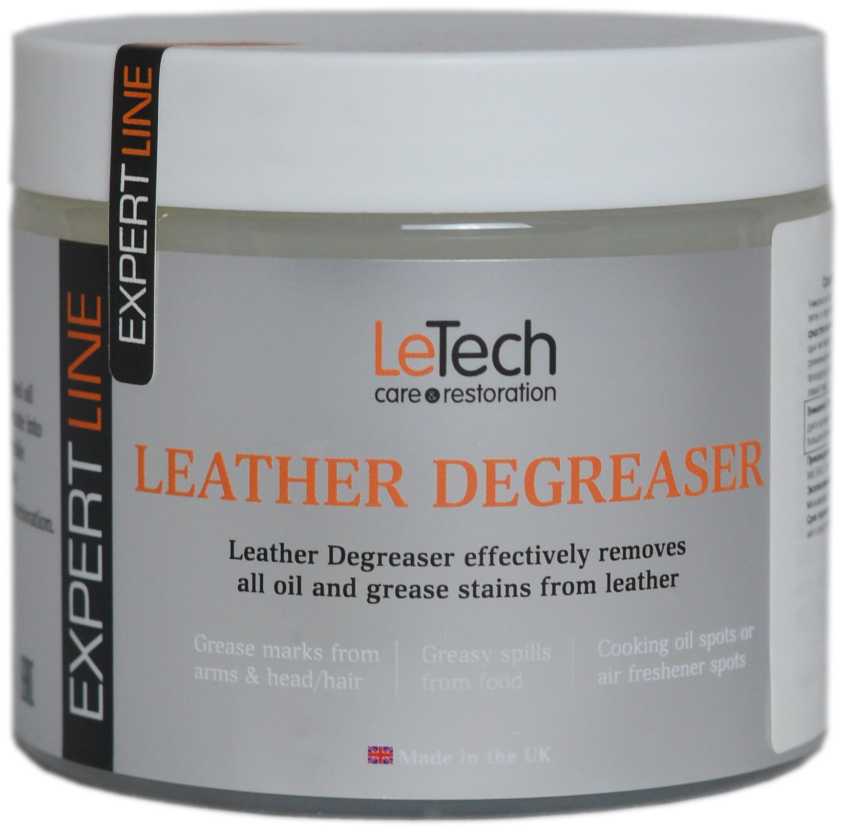 Средство для удаления жирных пятен с кожи, LeTech Leather Degreaser