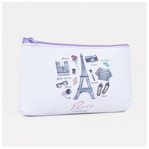 фото Косметичка на молнии, цвет белый бренд ко