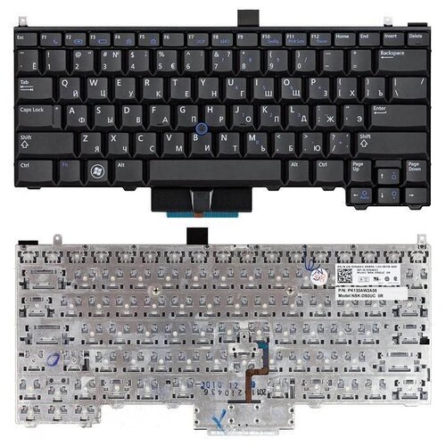 Клавиатура для ноутбука Dell PK130AW2A06 черная с указателем 209000₽