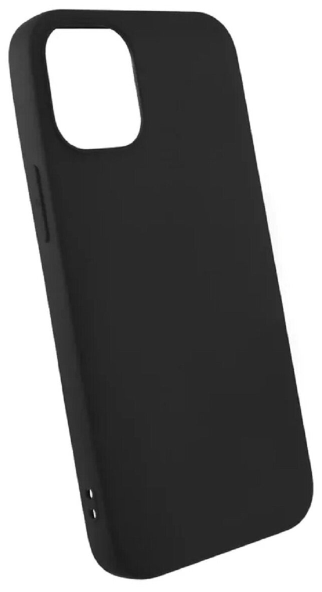 Чехол-крышка LuxCase для Apple iPhone 13 mini, термополиуретан, черный - фото №1