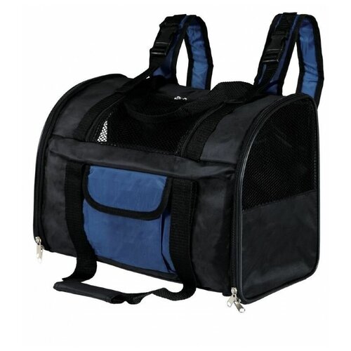 фото Trixie connor сумка-переноска рюкзак до 8кг нейлон переноска для собак нейлон черный 42x29x21 см noname