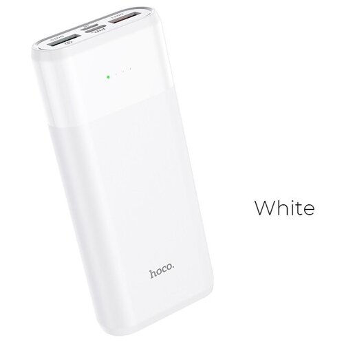 Power Bank 10000mAh Hoco J61 QC30 18W 2USB белый 172800₽