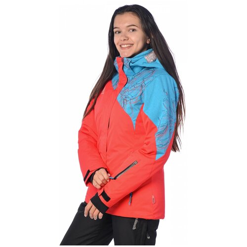Горнолыжная куртка женская AZIMUTH 15503 размер 44, красный