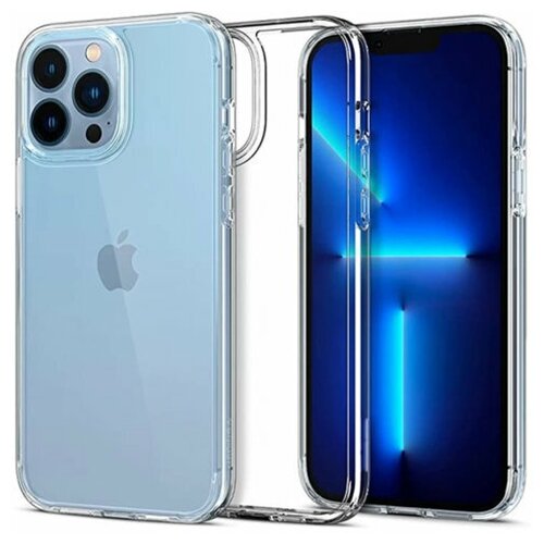 фото Чехол для iphone 13 pro max силиконовый прозрачный premium (айфон 13 про макс / айфон 13 макс) with love. for you