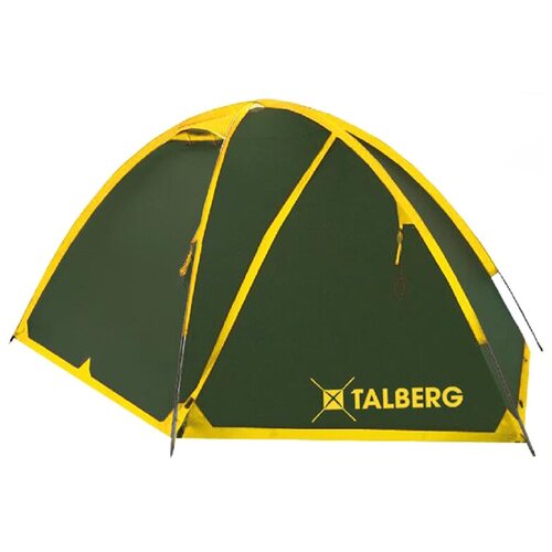 фото Палатка talberg space 3 green/yellow