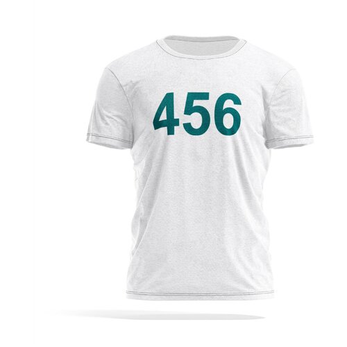 Футболка PANiN Brand, размер XL, белый, бирюзовый printio спортивная футболка 3d 456 игрок в кальмара