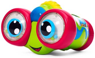 Интерактивная развивающая игрушка Chicco Бинокль, розовый/зеленый