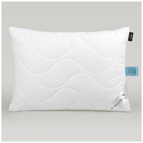 Подушка упругая MOYЁ home Pure Cotton, хлопковое волокно, 100% хлопок, перкаль, 50x70