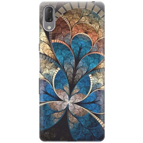 фото Gosso ультратонкий силиконовый чехол-накладка для sony xperia l3 с принтом "великолепный век"