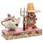 Фигурка Когсворт и миссис Поттс Длина: 14,5 см Enesco - изображение