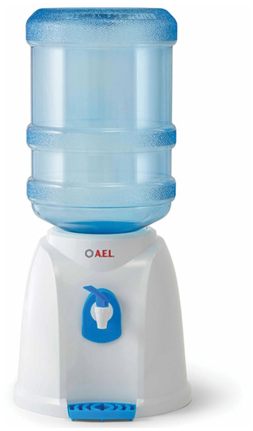 фото Кулер водораздатчик без нагрева И охлаждения, AEL T-AEL-102, настольный, 1 кран, белый, 00235