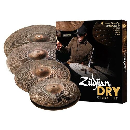 Zildjian Kcsp4681 K Custom Dry Cymbal Set Наборы тарелок arborea handmade cymbal dragon series 16 crash