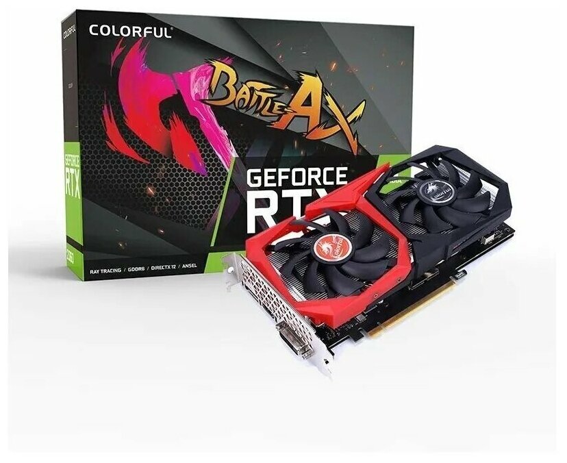 Видеокарта Colorful GeForce RTX 2060 SUPER 8 ГБ (44Mh), Retail