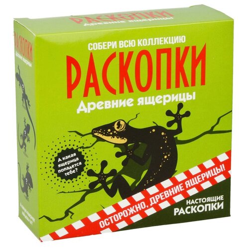 Настоящие раскопки Набор для проведения раскопок Ящерицы DIG-1