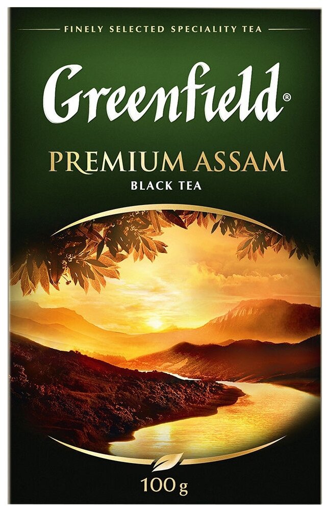 Чай черный листовой Greenfield Premium Assam, 100 г - фотография № 2