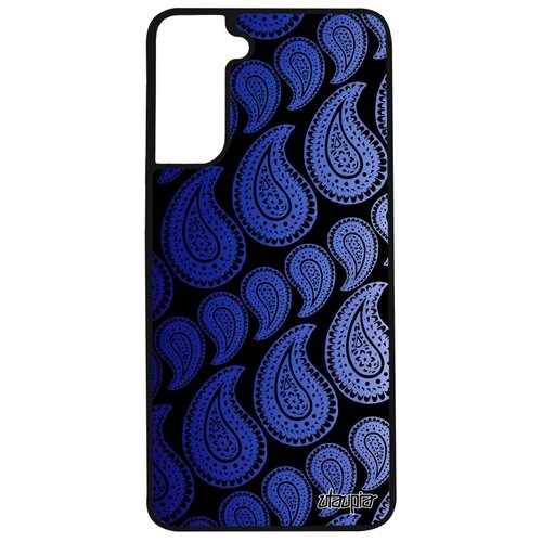 фото Противоударный чехол для // galaxy s21 // "кружевной узор" стиль капля, utaupia, красный