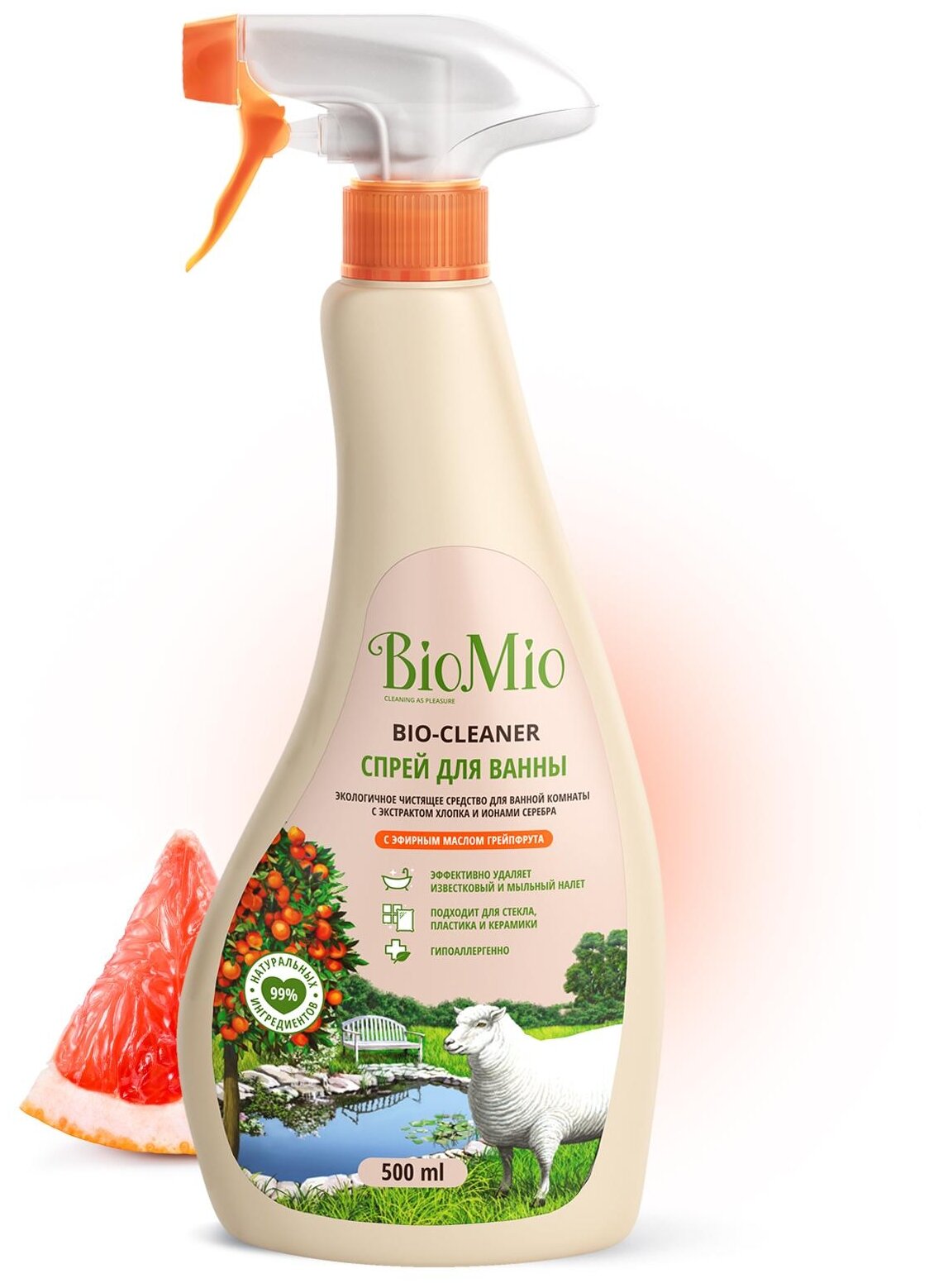 BioMio спрей для ванной комнаты Грейпфрут