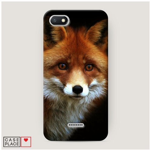 фото Чехол пластиковый xiaomi redmi 6a лиса 2 case place