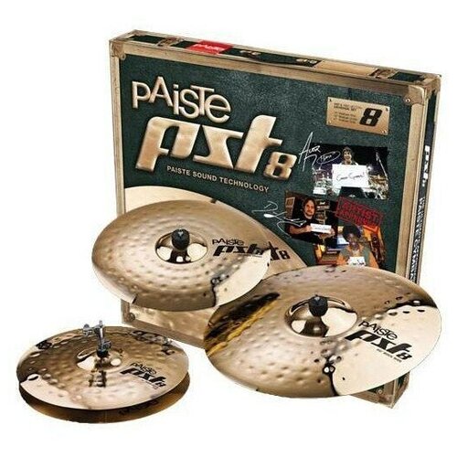 Тарелки для ударных набор Paiste PST8 Reflector Rock Set