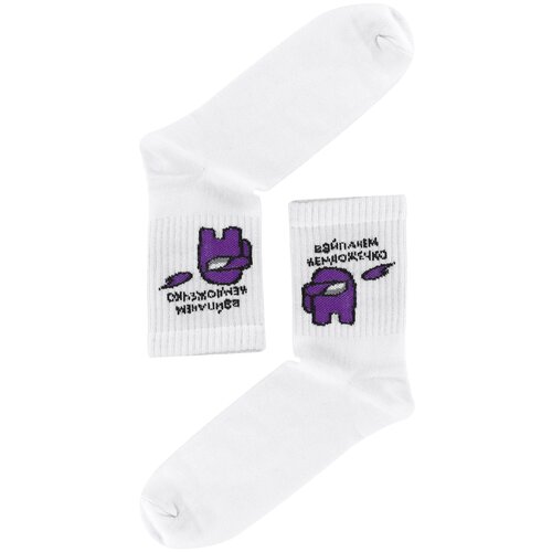 фото Носки cosmosocks among us n120 "вайпанем немножечко"