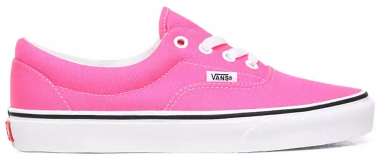 Кеды женские Vans Era Neon Knockout Pink/True White 