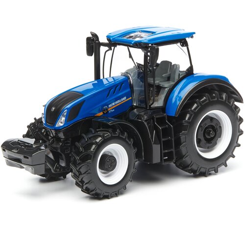 Bburago Модель трактора Farm Tractor - New Holland T7.315, 1:32, синий 