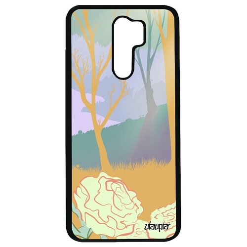 фото Ударопрочный чехол на телефон // xiaomi redmi 9 // "лесные розы" природа лес, utaupia, цветной