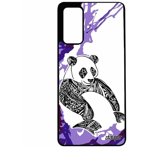 фото Чехол на телефон samsung galaxy s20fe, "панда" детеныш большая utaupia