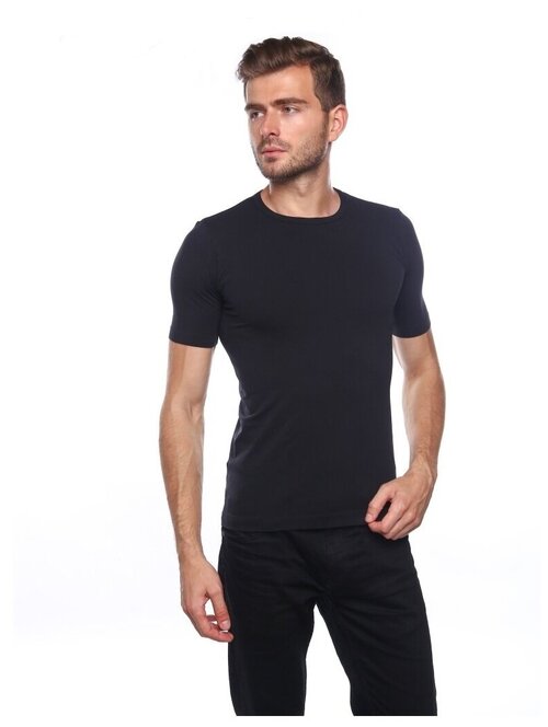 Футболка Intimidea T-Shirt Girocollo UOMO, размер 4-L/XL, черный