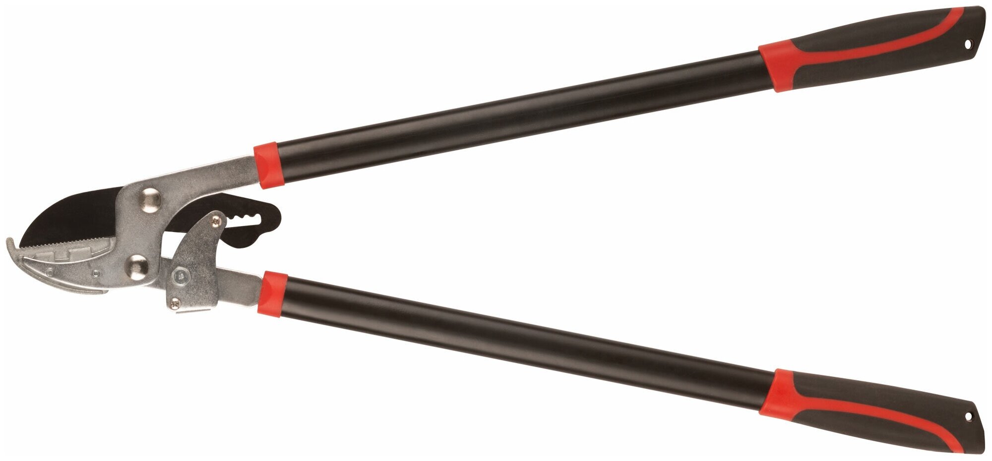 Сучкорез лезвия 85 мм наковальня храповый механизм металл. ручки с прорез. рукоятками 730 мм
