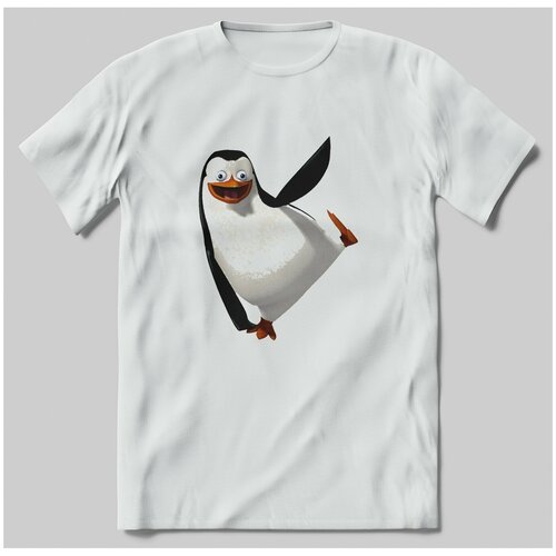 фото Футболка с принтом пингвины из мадагаскара 7 brut-shop