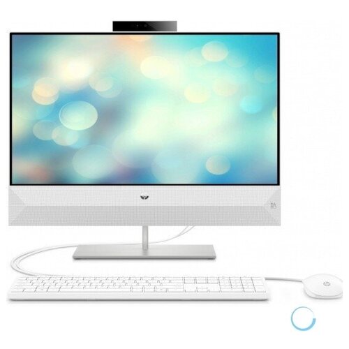 фото Моноблок hp pavilion 24-k0037ur 496y9ea white 23.8" fhd ts ryzen 5 4600h/8gb/256gb ssd/w10/k+m