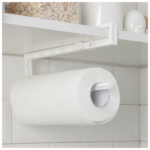 Держатель для полотенец цвет белый 279₽