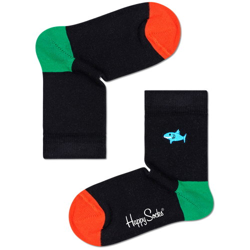 Носки Happy Socks детские, размер 2-3Y, черный, мультиколор