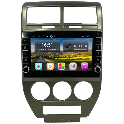 Штатная магнитола Zenith Jeep Compas 2006-2010, Android 10, 2/16GB