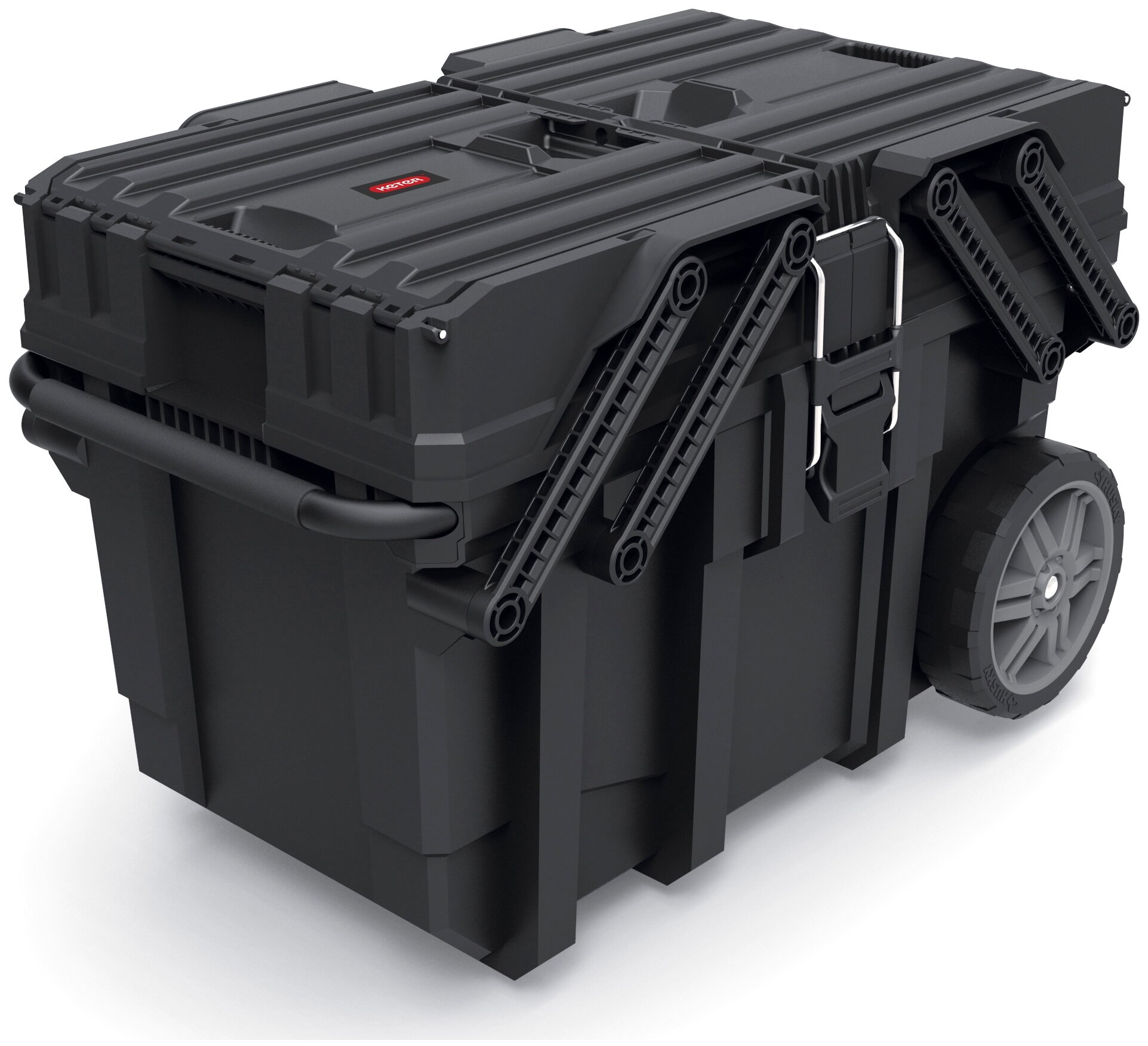 Ящик-тележка KETER Cantilever mobile cart job box (17203037) 64.6x37.3x41 см