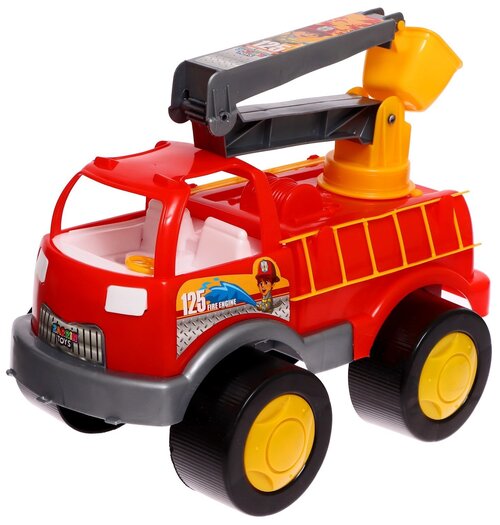 Пожарный автомобиль ZARRIN TOYS Fire Engine 2001, A2, 40 см, красный