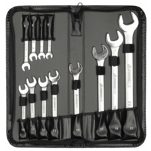 фото Набор комбинированных ключей 6-22 мм 12 предметов stayer professional 2-271256-h12