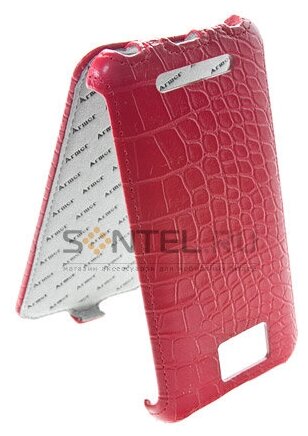 Чехол-книжка Armor для Samsung i8750 Ativ S крокодил красный