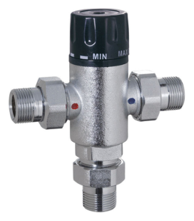 Термостатический смесительный клапан 3/4" ( 38-60°С) ViEiR VR174