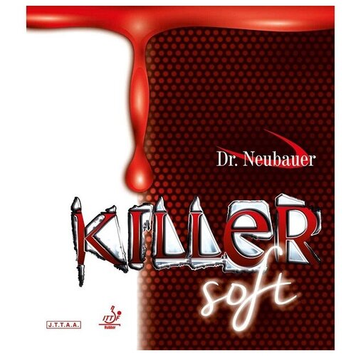 накладка для настольного тенниса dr neubauer killer pro evo black 2 0 Накладка Dr. Neubauer Killer Soft