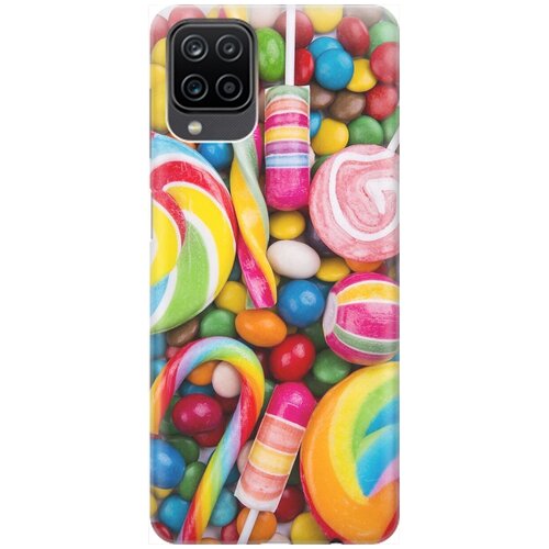 фото Силиконовый чехол на samsung galaxy a12 / m12 / самсунг а12 / м12 с принтом "сладости" gosso