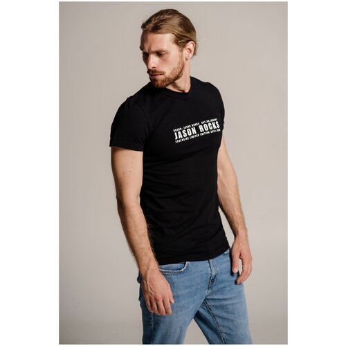 Футболка мужская Jason Rocks, цвет черный , размер L
