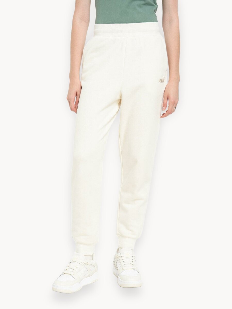 Брюки спортивные PUMA Essentials+, размер 50, белый