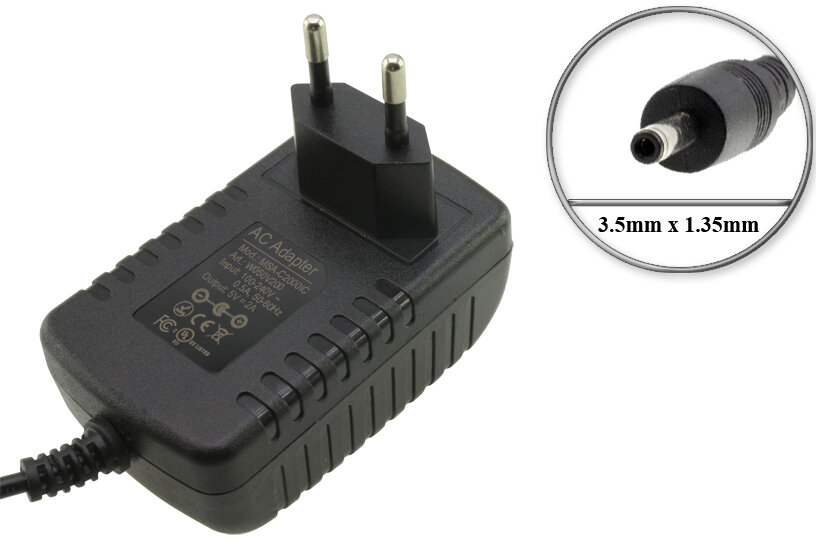 Адаптер (блок) питания 5V, 2A, 10W, 3.5mm x 1.35mm (MSA-C2000IC5.0-12W-DE), ЗУ для TV приставки Билайн (Beeline), Ростелеком, планшета и др.