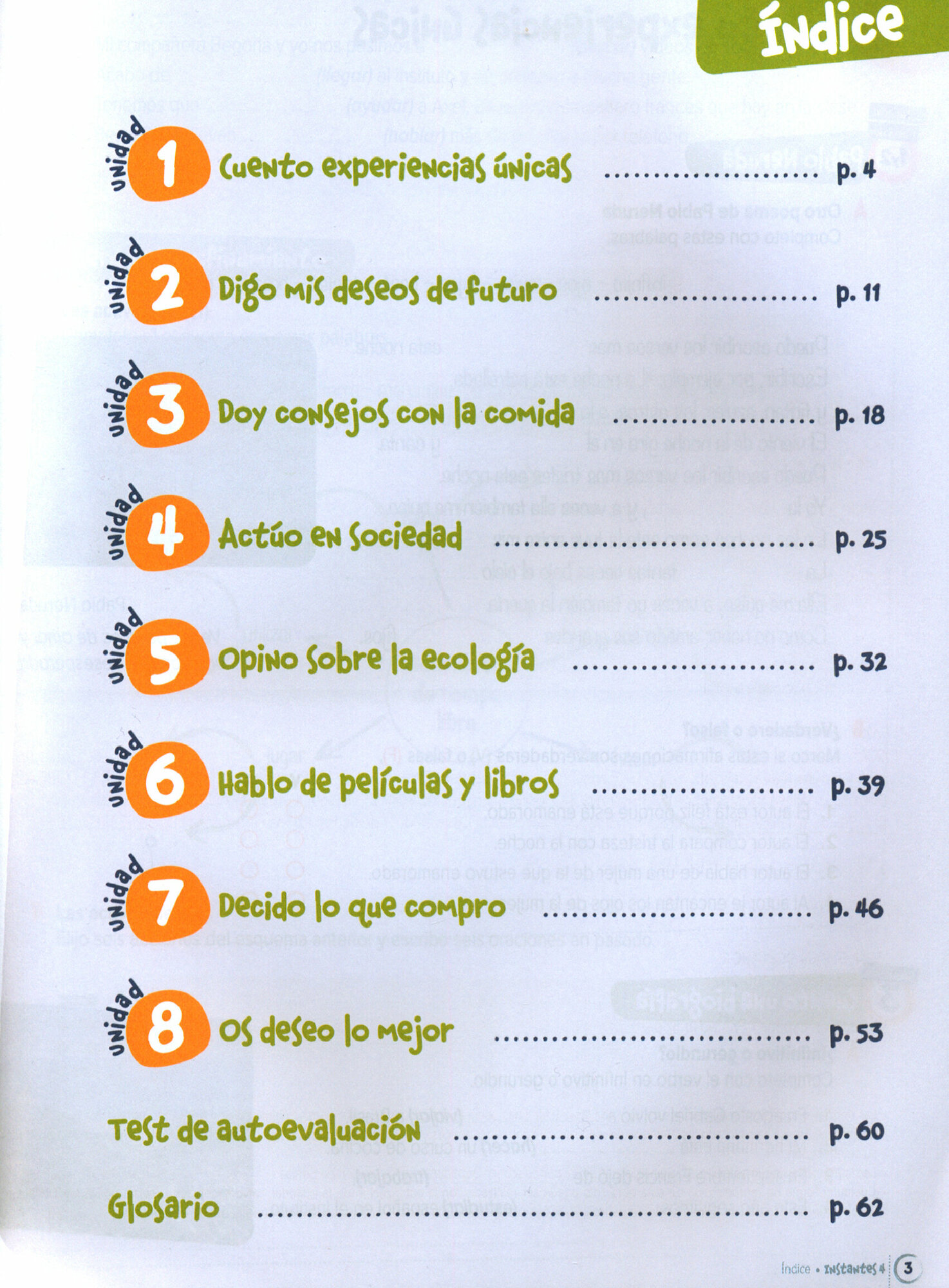 Instantes 4. Cuaderno de ejercicios - фото №2