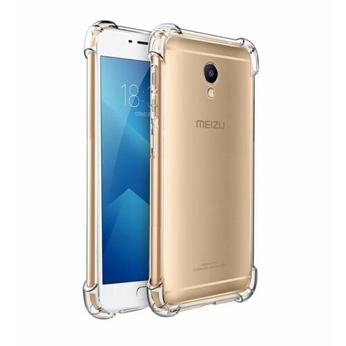 Meizu M3 / m3s Силиконовый прозрачный чехол для мейзу м3, м3с бампер накладка